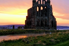 Whitby-Abbey-sunset